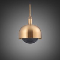 Buster + Punch Forked brass/smoked glass Ø 34cm