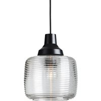 DESIGN BY US Pendellampa New Wave Stripe, klar