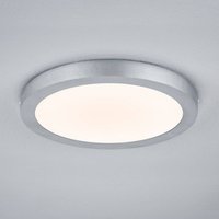 Paulmann Lunar LED panel, round, Ø 30 cm, chrome