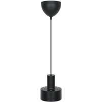 Nordlux Hänglampa Matis, svart, Ø 13 cm, metall