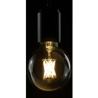 SEGULA LED globe G80 E27 6.5W 2,700K dimmable clear