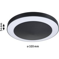 luminaire d'extérieur LED Paulmann Circula, anthracite, capteur, IP44