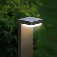 G & L Handels GmbH LED-batteridriven utomhusbelysning 800104, antracit, IP44, sensor