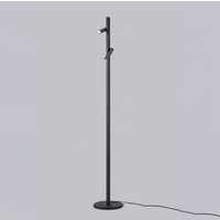 Helestra Coni LED-golvlampa 2 spot 160cm svart