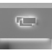Maytoni LED-vägglampa Trame, rektangulär