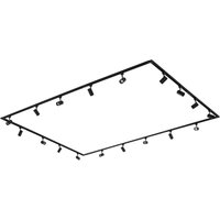 Lindby Schienensystem Linaro, GU10, 18-flammig, schwarz