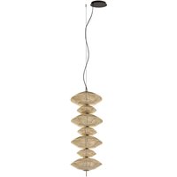 Bover LED-Hängeleuchte Yuyun S/7C, dimmbar 0-10V, beige