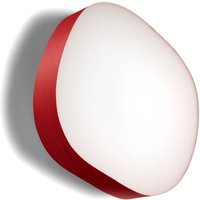 LZF LamPS LZF Guijarro Large applique LED, rouge