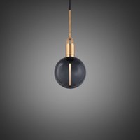 Buster + Punch Forked suspension Ø 20 cm laiton/fumée