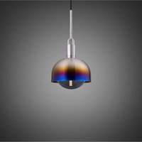 Buster + Punch Gafflat stål Bränt/rökt glas Ø 25cm