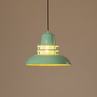 ROYALTECH Lorenz pendant light, mint green, Ø 34 cm, metal, E27