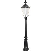 K.S. Verlichting Flores lamp post, black