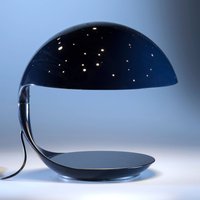Martinelli Luce Cobra Scorpius lampe à poser bleue