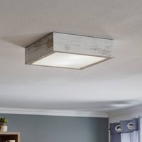 Argon Taklampa Tromsö, 30x30 cm, vit antik