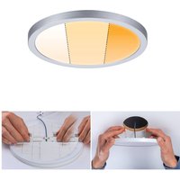 Paulmann Panel Areo dimtowarm rund krom 17,5 cm