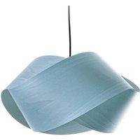 LZF LamPS Suspension LZF Nut, bleu clair/nickel, longueur 42 cm Bois