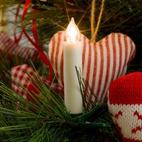 Konstsmide Christmas Christmas tree candle extension set 8 cm 5-bulb