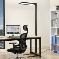 Arcchio Nelus LED office floor lamp, black sensor