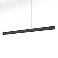 Knapstein Runa LED hanging light, black, length 132 cm