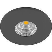 EVN Magneto LED downlight IP44 anthracite