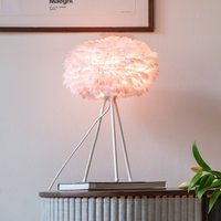UMAGE Eos mini lampe à poser rose trépied blanc