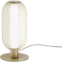 Luce Ambiente Design INKAS LED table lamp, height 28 cm, gold-coloured, metal, CCT