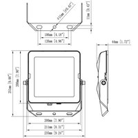 The Light Group SLC Lite Projecteur de chantier LED 4.000 K, 50 W