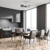 Näve Eppan LED-taklampa, tre lampor, dimbar