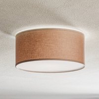 TK Lighting Rondo ceiling light, cappuccino, Ø 30 cm