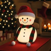 FH Lighting Luminaire LED rechargeable Paule, blanc, hauteur 22 cm, silicone