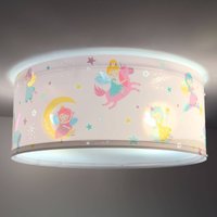Dalber Plafonnier Fairy Dreams, multicolore, à 2 lampes