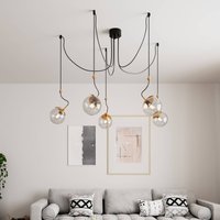 By Rydéns Carry suspension, décentrée, à 5 lampes