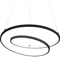 Ideallux Ideal Lux Oz LED-pendellampa Ø 80 cm svart