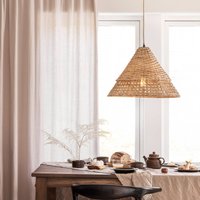 PR Home Pune pendant light, rattan lampshade