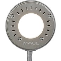 Lampe de table LED MAULarc, argent, hauteur 38 cm, flexible