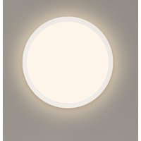 Müller-Licht LED-panel Jalo Round, Ø 29,2 cm, vit, plast, 2.700 K