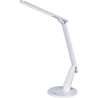 Aluminor LED-skrivbordslampa Zig med kontrollpanel vit