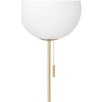Globen Lighting Golvlampa Torrano, brun, höjd 145 cm