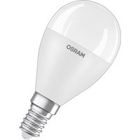 OSRAM LED Classic Star, droppe, matt, E14, 7,5 W, 2 700 K