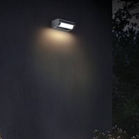 Kinkiet zewnętrzny LED CMD 9052, szerokość 18 cm, antracyt, IP65