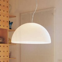 Oluce Sonora - Suspension en verre opale, 50 cm