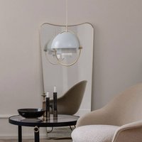 Gubi Multi-Lite pendant light, Ø 36 cm, chrome/white