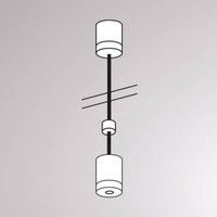 Molto Luce Suspension pour rail Volare, 100cm, blanc