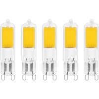 Arcchio bi-pin LED bulb, G9, 4W, 2700K, set of 5
