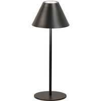 FH Lighting Kano LED rechargeable table lamp, black, dimmable, adjustable, IP54