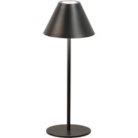 FH Lighting Kano LED uppladdningsbar bordslampa, svart, dimbar, justerbar, IP54