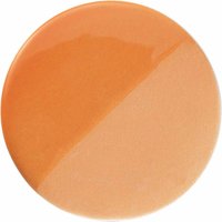 Ferroluce Quindim hanging light, ceramic, Ø 40 cm, orange