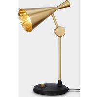 Tom Dixon LED-Tischlampe Beat, messingfarben, Höhe 53 cm