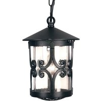 Elstead Hereford outdoor hanging light with flourishes