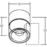 BRUMBERG LED downlight Circle Mini, Ø 7.5 cm, white